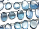 [Video] High Quality London Blue Topaz AAA Slice Nuggets (Half or 1 Strand) (32pcs)