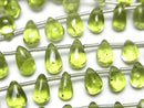 [Video] High Quality Peridot AA++ Drop (Smooth) half or 1strand (30pcs)