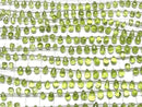 [Video] High Quality Peridot AA++ Drop (Smooth) half or 1strand (30pcs)