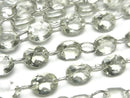 [Video] High Quality Green Amethyst AAA- Oval Faceted 9x7mm [Double Hole] Half or 1strand beads (16pcs)