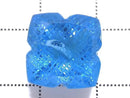 [Video][One of a kind] Swiss Blue Topaz AAA Loose stone Carved Faceted 1pc NO.15