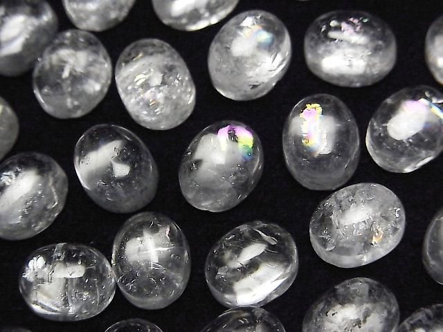 [Video] Iris Quartz AA++ Oval Cabochon 10x8mm 2pcs