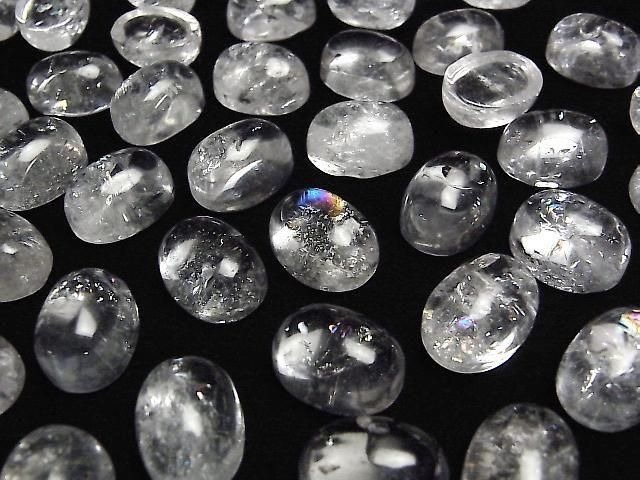 [Video] Iris Quartz AA++ Oval Cabochon 16x12mm 2pcs