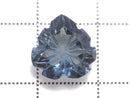 [Video][One of a kind] London Blue Topaz AAA Loose stone Carved Faceted 1pc NO.22