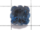 [Video][One of a kind] London Blue Topaz AAA Loose stone Carved Faceted 1pc NO.23