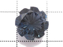 [Video][One of a kind] London Blue Topaz AAA Loose stone Carved Faceted 1pc NO.28