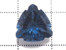 [Video][One of a kind] London Blue Topaz AAA Loose stone Carved Faceted 1pc NO.30