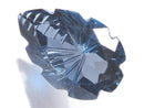 [Video][One of a kind] London Blue Topaz AAA Loose stone Carved Faceted 1pc NO.33