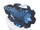 [Video][One of a kind] London Blue Topaz AAA Loose stone Carved Faceted 1pc NO.39