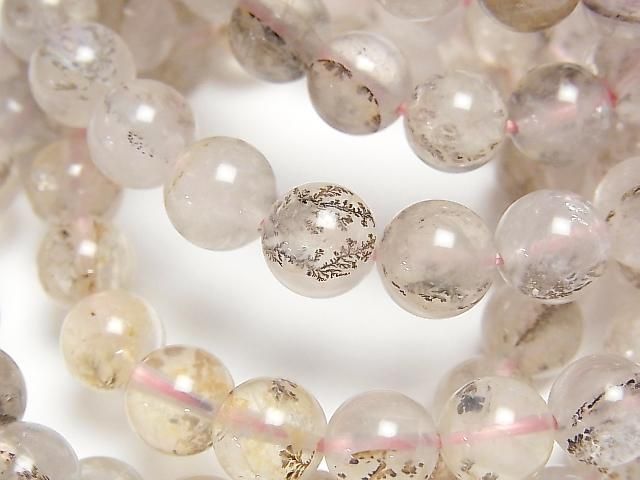 [Video] Dendrite Quartz AA++ Round 8mm, 9mm Bracelet