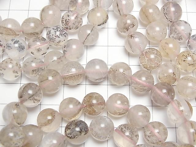 [Video] Dendrite Quartz AA++ Round 10mm, 11mm Bracelet