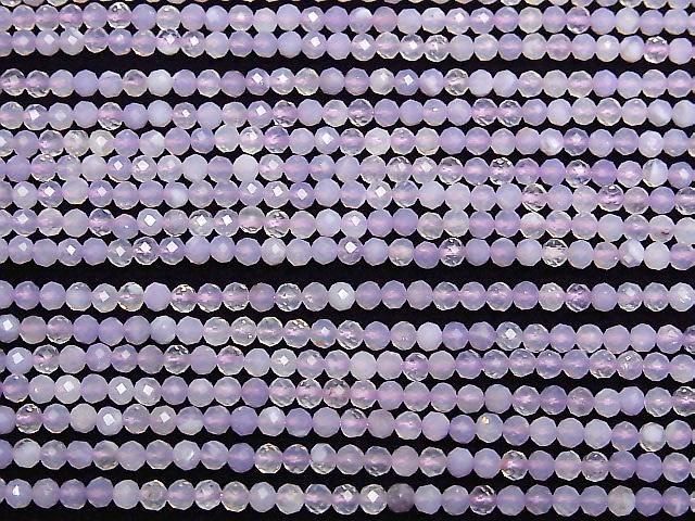 [Video] High Quality! Scorolite AA++ Faceted Round 3mm 1strand beads (aprx.15inch/37cm)
