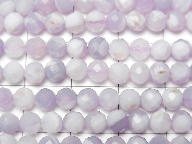 [Video] High Quality! Phantom Scorolite AA+ Faceted Round 4.5mm 1strand beads (approx. 15 inches/37 cm)