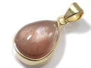 [Video][One of a kind] High Quality Oregon Sunstone AAA Pendant 18KGP NO.9