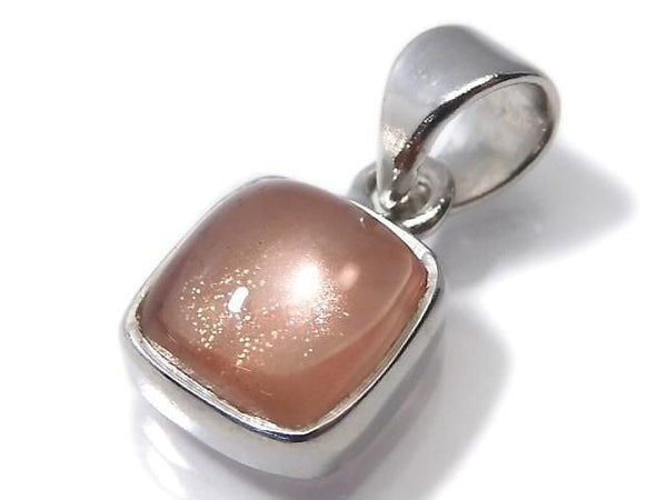 [Video][One of a kind] High Quality Oregon Sunstone AAA Pendant Silver925 NO.11