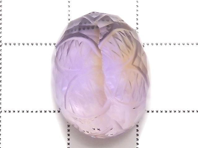 [Video][One of a kind] High Quality Ametrine AAA- Loose stone Carved Faceted 1pc NO.31