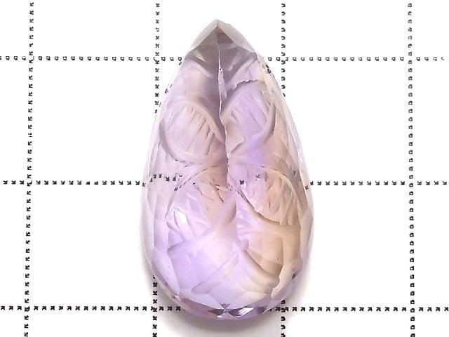 [Video][One of a kind] High Quality Ametrine AAA- Loose stone Carved Faceted 1pc NO.34