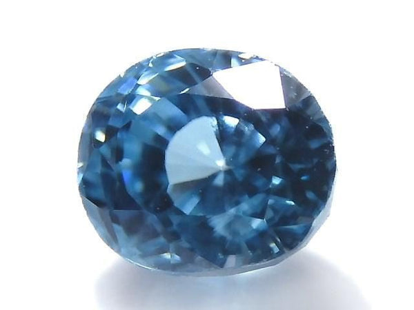 [Video][One of a kind] High Quality Natural Blue Zircon AAA Loose Faceted Stone 1pc NO.36