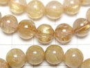 [Video] Rutilated Quartz AAA- Round 8mm Bracelet