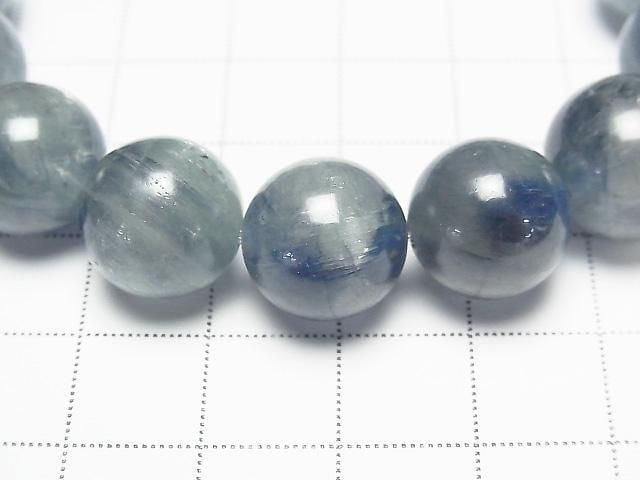 [Video] Kyanite AA++ Round 13mm-14mm Bracelet