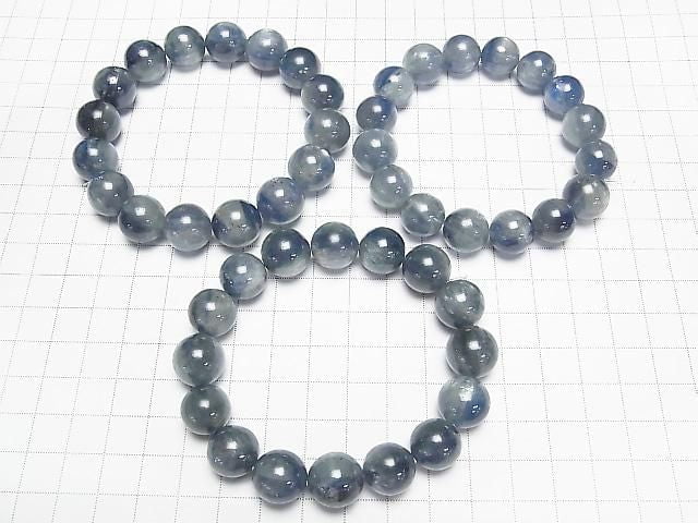 [Video] Kyanite AA++ Round 13mm-14mm Bracelet