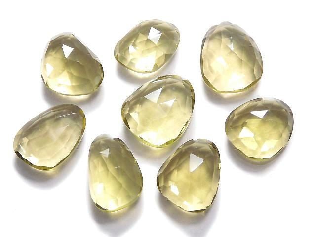 [Video][One of a kind] High Quality Lemon Quartz AAA- Loose stone Rose Cut 8pcs Set NO.1