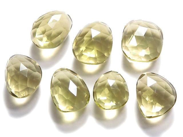 [Video][One of a kind] High Quality Lemon Quartz AAA- Loose stone Rose Cut 7pcs Set NO.2