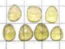 [Video][One of a kind] High Quality Lemon Quartz AAA- Loose stone Rose Cut 7pcs Set NO.2