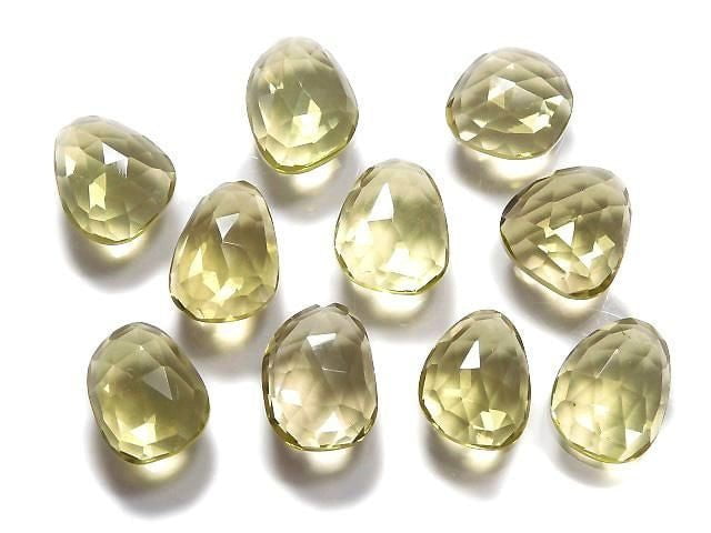 [Video][One of a kind] High Quality Lemon Quartz AAA- Loose stone Rose Cut 10pcs Set NO.5