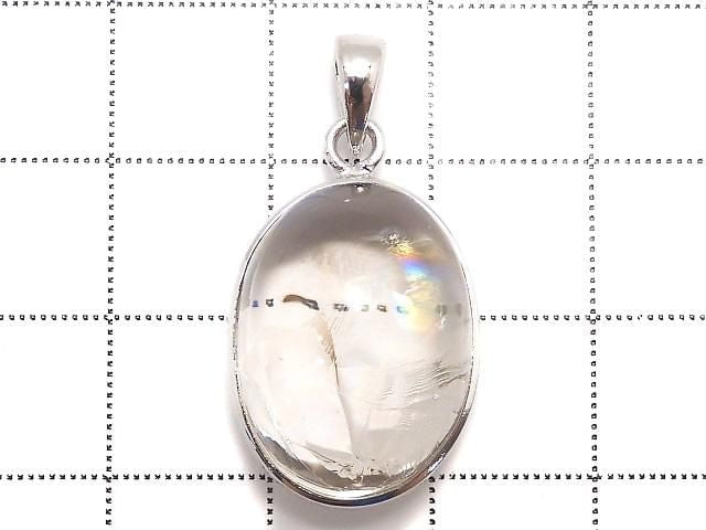 [Video][One of a kind] Iris Quartz AAA- Pendant Silver925 NO.13
