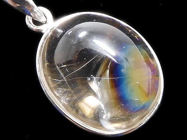 [Video][One of a kind] Iris Quartz AAA- Pendant Silver925 NO.14
