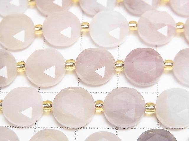 [Video] High Quality! Multicolor Quartz Hexagram Faceted Coin 10x10x5mm 1strand beads (approx. 15inch/36cm)