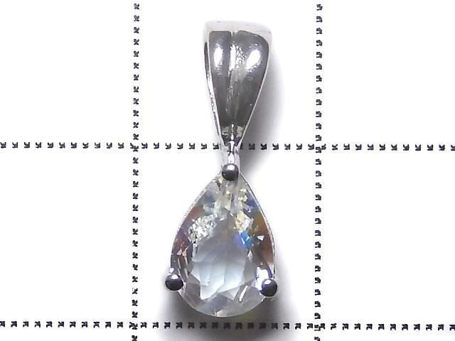 [Video][One of a kind] High Quality Andesine Labradorite Pendant Silver925 NO.106