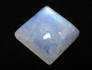 [Video][One of a kind] High Quality Rainbow Moonstone AAA Cabochon 1pc NO.33