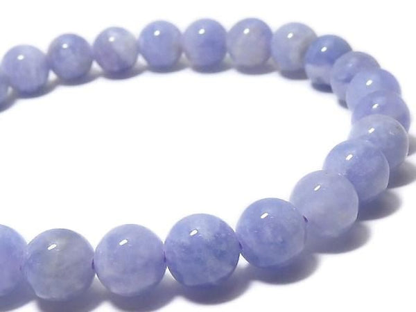 [Video][One of a kind] Afghanistan Hackmanite Round 7mm Bracelet NO.112