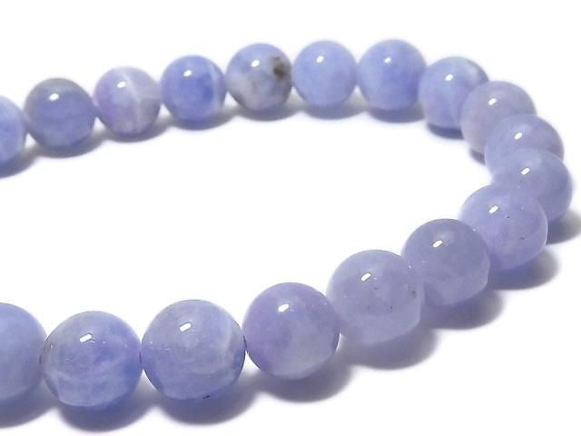 [Video][One of a kind] Afghanistan Hackmanite Round 7.5mm Bracelet NO.113