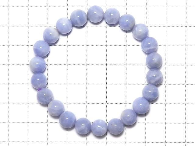 [Video][One of a kind] Afghanistan Hackmanite Round 8.5mm Bracelet NO.117