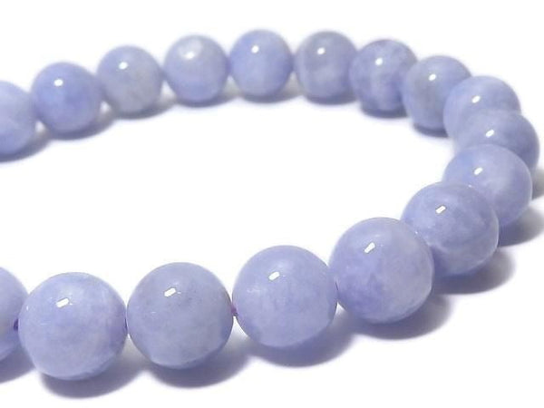 [Video][One of a kind] Afghanistan Hackmanite Round 8.5mm Bracelet NO.119