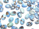 [Video] Golden Hill Turquoise Oval Cabochon 6x4mm 3pcs