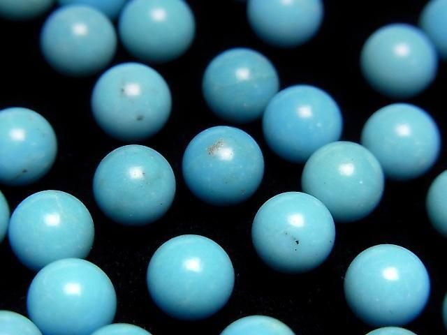[Video] Turquoise AAA Sphere, Round 6mm 4pcs