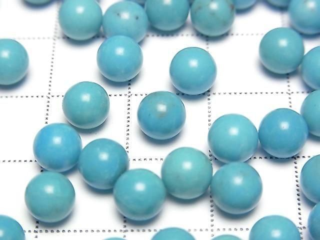 [Video] Turquoise AAA Sphere, Round 6mm 4pcs