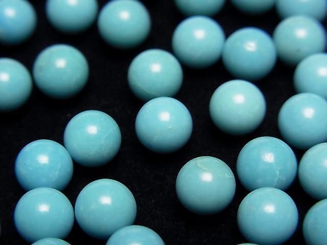 [Video] Turquoise AAA- Sphere, Round 6mm 4pcs