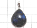 [Video][One of a kind] Blue Labradorite AAA Pendant Silver925 NO.61
