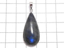 [Video][One of a kind] Blue Labradorite AAA Pendant Silver925 NO.64