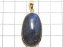 [Video][One of a kind] Blue Labradorite AAA Pendant 18KGP NO.67