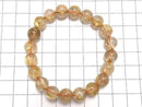 [Video][One of a kind] Rutilated Quartz AAA- Round 9.5mm Bracelet NO.5