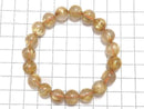 [Video][One of a kind] Rutilated Quartz AAA- Round 10mm Bracelet NO.9