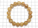[Video][One of a kind] Rutilated Quartz AAA- Round 11mm Bracelet NO.16