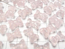 [Video] Rose Quartz AAA Ribbon Motif 10x14mm [Vertical Hole] 1pc
