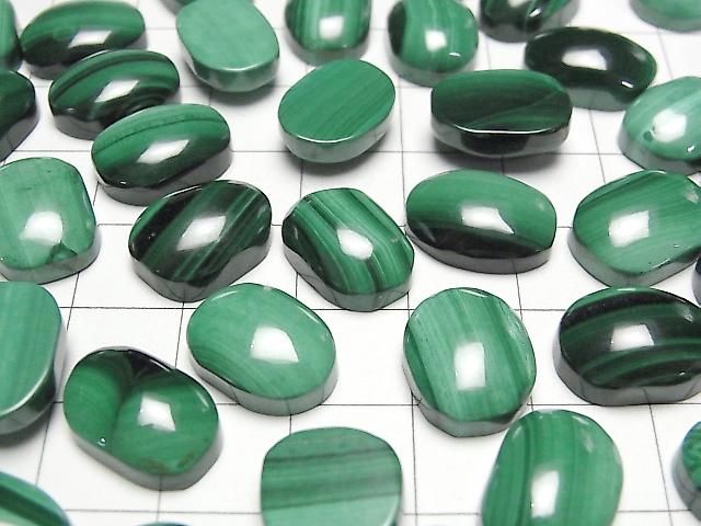 [Video] Malachite AAA Freeform Cabochon [M] 5pcs